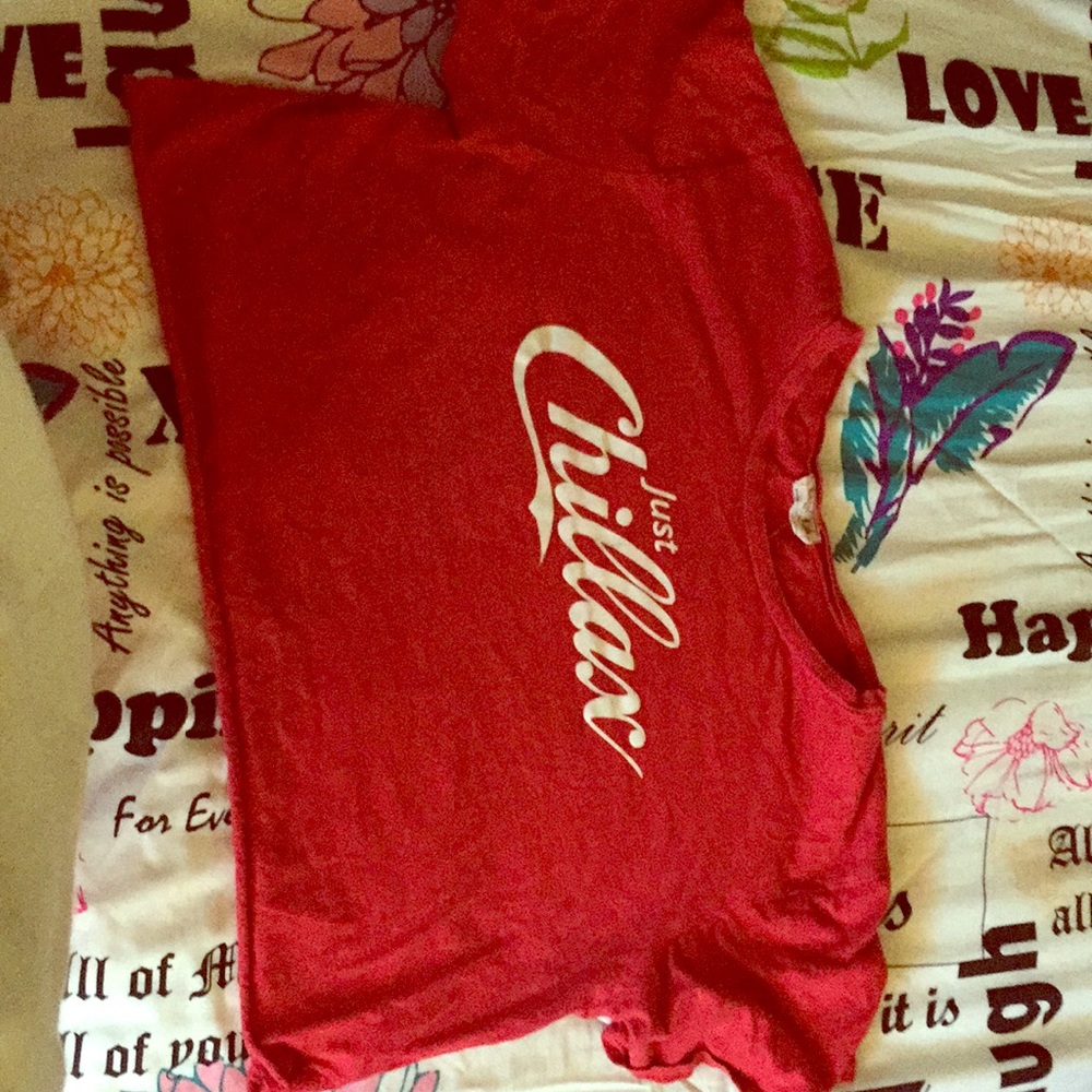 Just chillax crop top